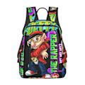 Miniatyrbild 1 av 5: SML Jeffy The Rapper Lätt Ryggsäck Student Bokväska Skolväska Satchel Daypack Unisex Ryggsäck Ryggsäck För Barn Tonåringar Vuxna 16.1 X 11.8 X 4.940inches