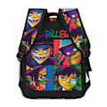 Miniatyrbild 4 av 5: a497 Gorillaz Laptop Ryggsäck Resväska Vandringsryggsäck Mode Casual Skolväska Bokväska Tryckt Axelväska För Vuxna Barn hbB497