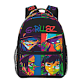Miniatyrbild 1 av 5: a497 Gorillaz Laptop Ryggsäck Resväska Vandringsryggsäck Mode Casual Skolväska Bokväska Tryckt Axelväska För Vuxna Barn hbB497
