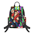 Miniatyrbild 3 av 5: SML Jeffy The Rapper Lätt Ryggsäck Student Bokväska Skolväska Satchel Daypack Unisex Ryggsäck Ryggsäck För Barn Tonåringar Vuxna 16.1 X 11.8 X 4.940inches