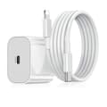 3-pack 2m Lightning till USB-C laddningskablar - Hållbar snabbladdning & synkronisering, vit 3-PACK 2M laddkabel