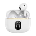 Bluetooth In-Ear-hörlurar, Trådlösa hörlurar för iPhone och Android vita white
