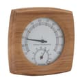 2-i-1 Inomhus Trä Termo-Hygrometer Termometer Hygrometer Bastutillbehör