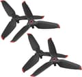 2 par FPV-propeller kompatible med DJI FPV Combo Drone, propellerblader for View Drone UAV Quadcopter med 4K-kamera - Rød kant