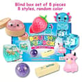 Mystery Blind Box Squishy Set - Långsamt stigande maltos stressavlastningsleksaker - Välj stil 8 items B