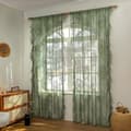 Gröna spetsgardiner 2 st Grön 140*160cm Green 140*160cm