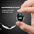 Miniatyrbild 1 av 5: Basshörlurar TWSwireless bluetooth-hörlurar Smart touch-headset med mikrofon