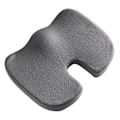 Miniatyrbild 1 av 5: Memory Foam Sittdyna Svart U-Form Grå