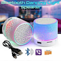 Miniatyrbild 3 av 5: Bluetooth Mini Högtalare Trådlös Högtalare Färg LED TF-kort USB Subwoofer