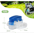 Miniatyrbild 2 av 5: Parti med 20 kabelkontakter fyllda med harts för Automower robotgräsklippare