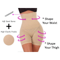 Miniatyrbild 3 av 5: Högmidjade Tummy Control Bodyshaper Butt Lifter Boyshorts Kontrolltrosor Slimming Briefs för Kvinnor, XL/2XL