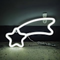 Miniatyrbild 1 av 3: Neonskyltar för Väggdekor, LED Neonljus för Sovrum, USB eller Batteridriven Meteor, Tonårspojkar, Spelrum, Bar, Födelsedag, Cool Dekor Estetisk Gåva
