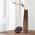 Miniatyrbild 4 av 5: Hög Trägolvvas För Heminredning - Rustik Trävas För Blomsterarrangemang i Vardagsrum
