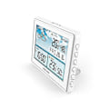 Miniatyrbild 4 av 5: Trådlös Digital Väderstation med Färg LCD-Display, Termometer, Hygrometer, Väderprognossensor, Frostpunkt, Kalender och Väckarklocka