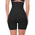 Miniatyrbild 2 av 5: Högmidjade Tummy Control Bodyshaper Butt Lifter Boyshorts Kontrolltrosor Slimming Briefs för Kvinnor, 3XL, svart