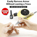 Miniatyrbild 4 av 5: 40000rpm Nagelborr Manikyr Maskin med HD Display Elektrisk Nagelborr Fräs Hög Hastighet N