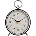 Miniatyrbild 1 av 5: Tyst Analog Väckarklocka, Morgonväckarklocka Sängbordsväckarklocka, Liten Icke-Tickande Batteridriven