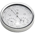 Miniatyrbild 1 av 3: Väderstation analog barometer med termometer hygrometer