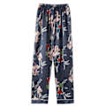 Miniatyrbild 3 av 4: 7 Delar Dam Pyjamas Set Faux Siden Pyjamas Dam Pyjamas Sovkläder Set Vår Sommar Hemmakläder Nattkläder Set Damer Bekväm Bomull GåvaMB