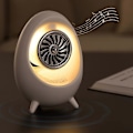 Miniatyrbild 4 av 5: Bärbar Smart Trådlös Bluetooth Högtalare Spelare Färgglad LED Nattlampa