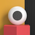 Miniatyrbild 2 av 5: Vattentät Bluetooth-högtalare för Badrum (Vit)