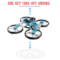 Miniatyrbild 2 av 5: Mini Drönare 2 I 1 Motorcykel Flygplan Deformation Rc Drönare