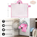 Miniatyrbild 5 av 5: Hoodie Filt Tematisk - Flamingo