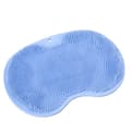 Foot Scrubber Mat with Non-Slip Suction Cups Blue Blue,SE