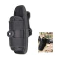 Flashlight Bag Holster 360 Degree Rotatable Clip Casing for Belt Flashlight Holder Fishing Hunting Accessories, AB