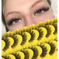 Russian Strip Lashes D Curl Natural Look Faux Mink Fransar,AB