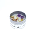 Miniatyrbild 1 av 8: Rökfritt Aromaterapi Sojavaxljus Heminredning, Används Efter Aromaterapi, Kristallsalt, Stenblomma silvery lavender