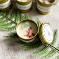 Miniatyrbild 1 av 8: Rökfritt Aromaterapi Sojavaxljus Heminredning, Används Efter Aromaterapi, Kristallsalt, Stenblomma golden clover
