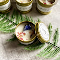 Miniatyrbild 7 av 8: Rökfritt Aromaterapi Sojavaxljus Heminredning, Används Efter Aromaterapi, Kristallsalt, Stenblomma silvery jasmine
