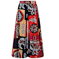 Pikkukuva 1 / 3: Naisten Hippie Löysät Leveälahkeiset Patchwork Boho Joogahousut Red 4XL