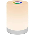 Miniatyrbild 1 av 5: Led Night Light, Touch Control Chargeable Smart Bedside Table Lamp,dimmable Rgb Color Changing Modes For Kid Baby Bedroom,office And Camping, Acryloni