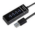 Miniatyrbild 2 av 5: 4-port Usb 3.0 Hub, Ultra-slim Data Usb Hub With 30cm Extended Cable
