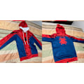 Miniatyrbillede 2 af 4: Spider Lynlås Hættetrøje En Hætte Lynlås Jakke S-5xl XL