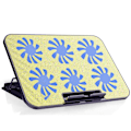 Miniatyrbild 2 av 4: Notebook Computer Cooling Pad, Notebook Computer Radiator With 6 Quiet Led Fans (for Cooling Fan Holders For Notebook Computers Under 18 Inches), Ultr Black gold luxury
