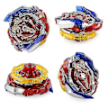 Miniatyrbilde 2 av 2: Beyblade Burst Sett - Fusion Combat Gyro Med Launcher B150