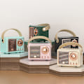 Miniatyrbild 2 av 4: Hm11 Portable Music Player Mini Retro Rechargeable Speaker Radio Outdoor Travel Black