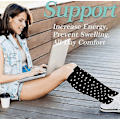 Miniatyrbild 4 av 4: Compression Socks For Women & Men Circulation 6 Pairs For Athletic Running Cycling set2 L XL