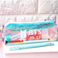 Miniatyrbild 1 av 4: Bts Pencil Case, Large Capacity, Laser Pencil Case B