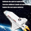 Miniatyrbild 3 av 4: City Aerospace Rocket Launch Center Architecture Building Blocks Model Ideas Space Astronaut Figures Bricks Stem Toys For Kids485pcs No Box