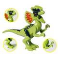 Miniatyrbillede 5 af 5: Dinosaur Byggeklodser Tyrannosaurus Rex Pterosaur Stegosaurus Brachiosaurus Velociraptor Bullosaurus Børne Puslespil Legetøj 20 stk