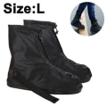 Miniatyrbild 1 av 4: Waterproof Shoe Cover Rain Boot Galoshes With Zipper And Reflector L