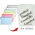 Miniatyrbild 2 av 3: A5 Zip File Bag Mesh Document Plastic Wallet Folders Zipper Plastic Pockets (pack Of 12)