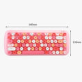 Miniatyrbild 4 av 4: Mofii Wireless Mini Candy Keyboard Mouse Combo Set Mix Color 2.4g Pink
