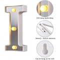 Miniatyrbillede 2 af 4: LED Marquee Bogstav Lys 26 Alfabet Lysende Bogstaver Skilt Perfekt Til Natlys Bryllup Fødselsdagsfest Julelampe Hjemmebar Dekoration B09 I