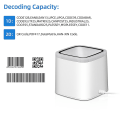 Miniatyrbild 4 av 4: Qr Barcode Scanner Platform Hands-free Usb Wired Bar Code Reader Cmos Image Sensor Desktop Scanner Large Scanning Window