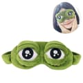 Cute Green Frog Funny Eye Masks Sleep Mask Frog Blindfold